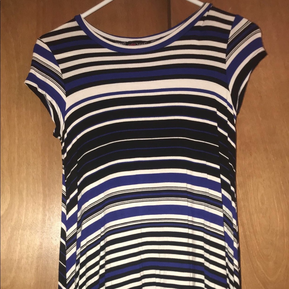 Striped T-shirt Dress